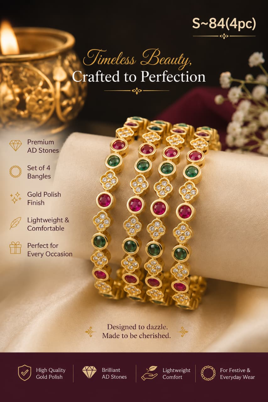 Heritage Kemp Bangle - Sri Kannika Bangles
