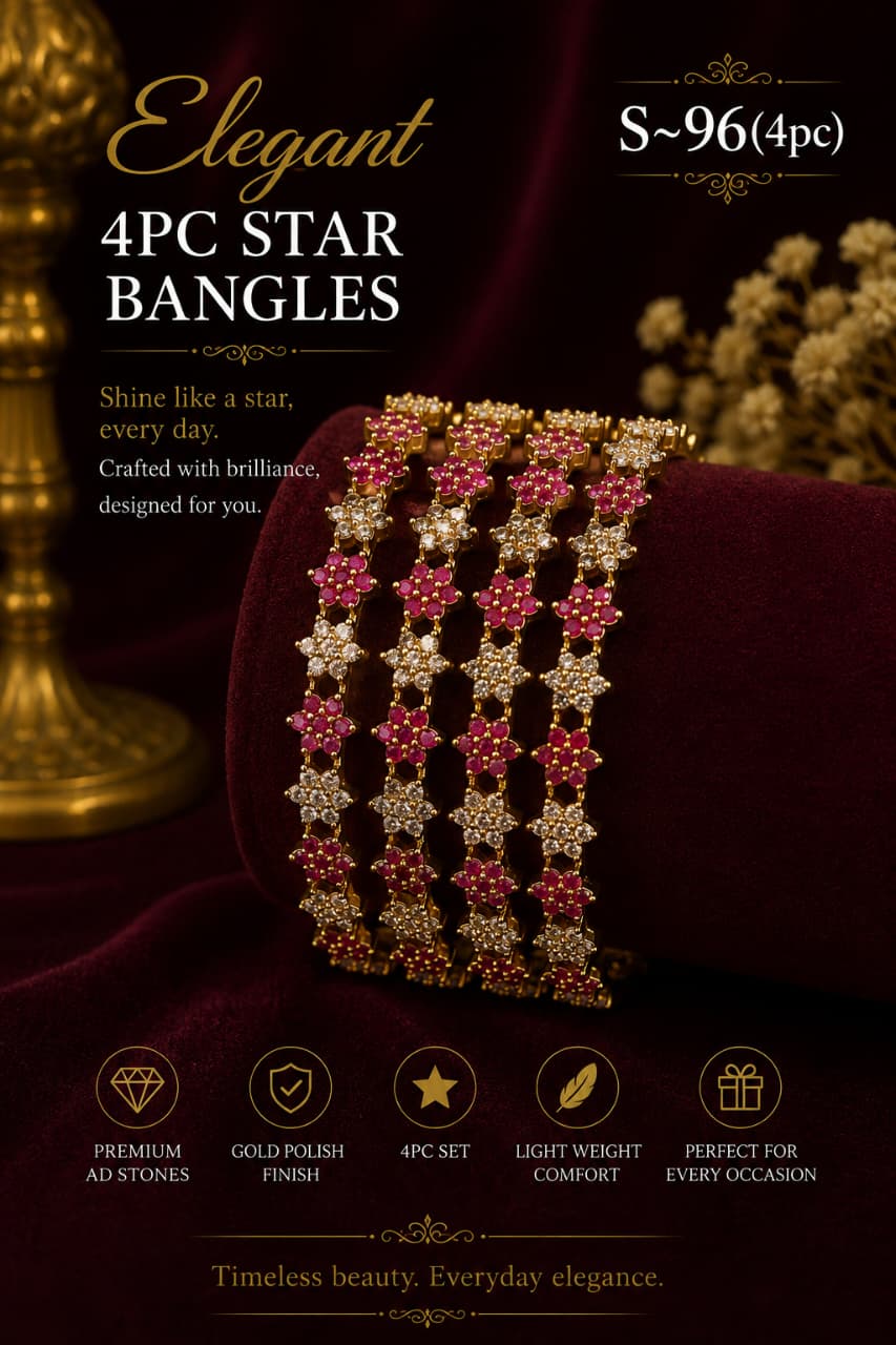 Imperial Bridal Kada - Sri Kannika Bangles