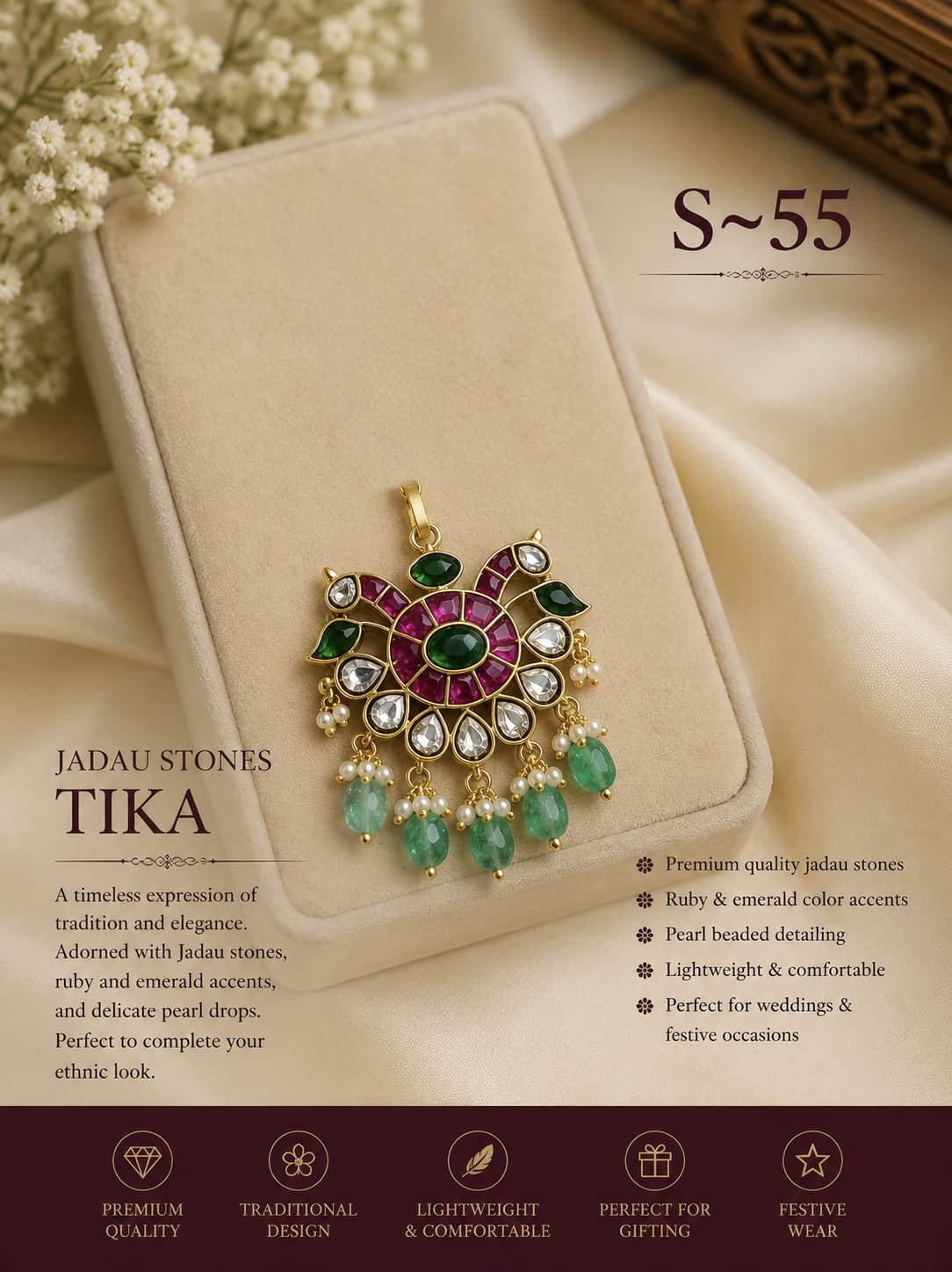 Layered Grand Bridal Choker