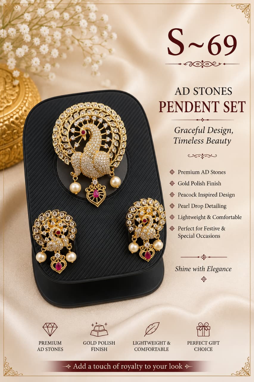 Classic Pearl Pendant - Sri Kannika Bangles