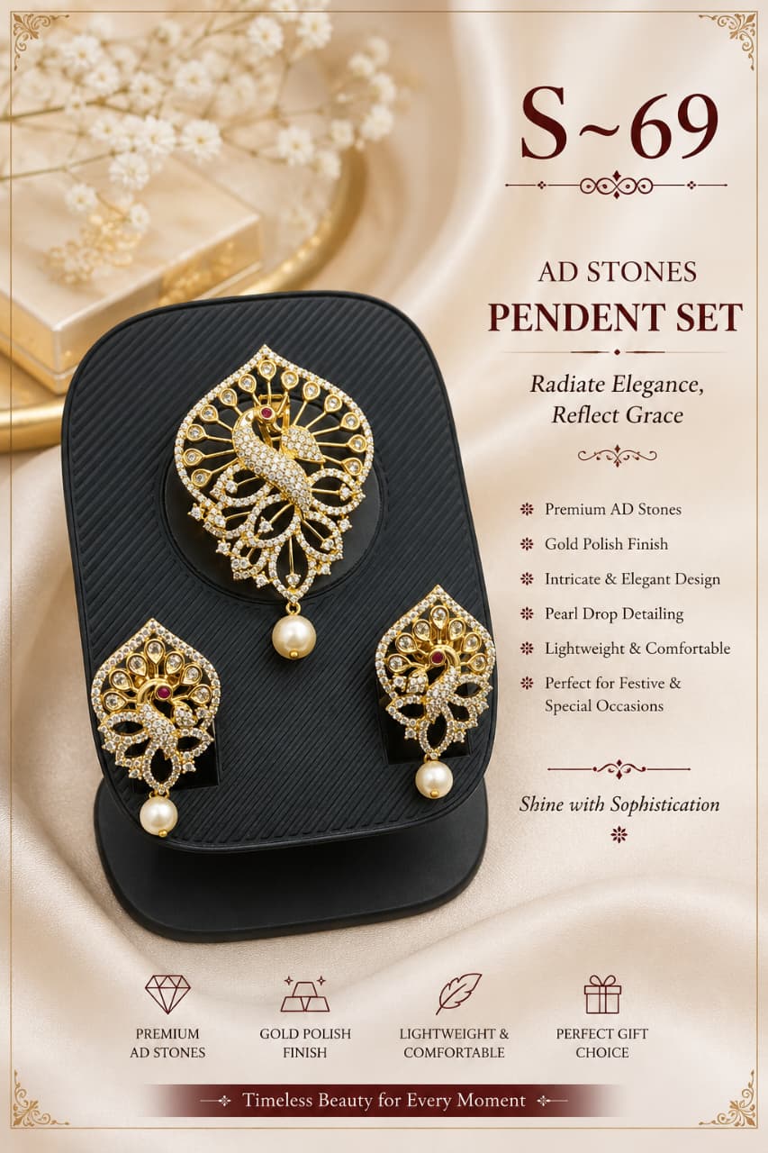 Emerald Pearl Set - Handcrafted Indian Jewellery Bangalore