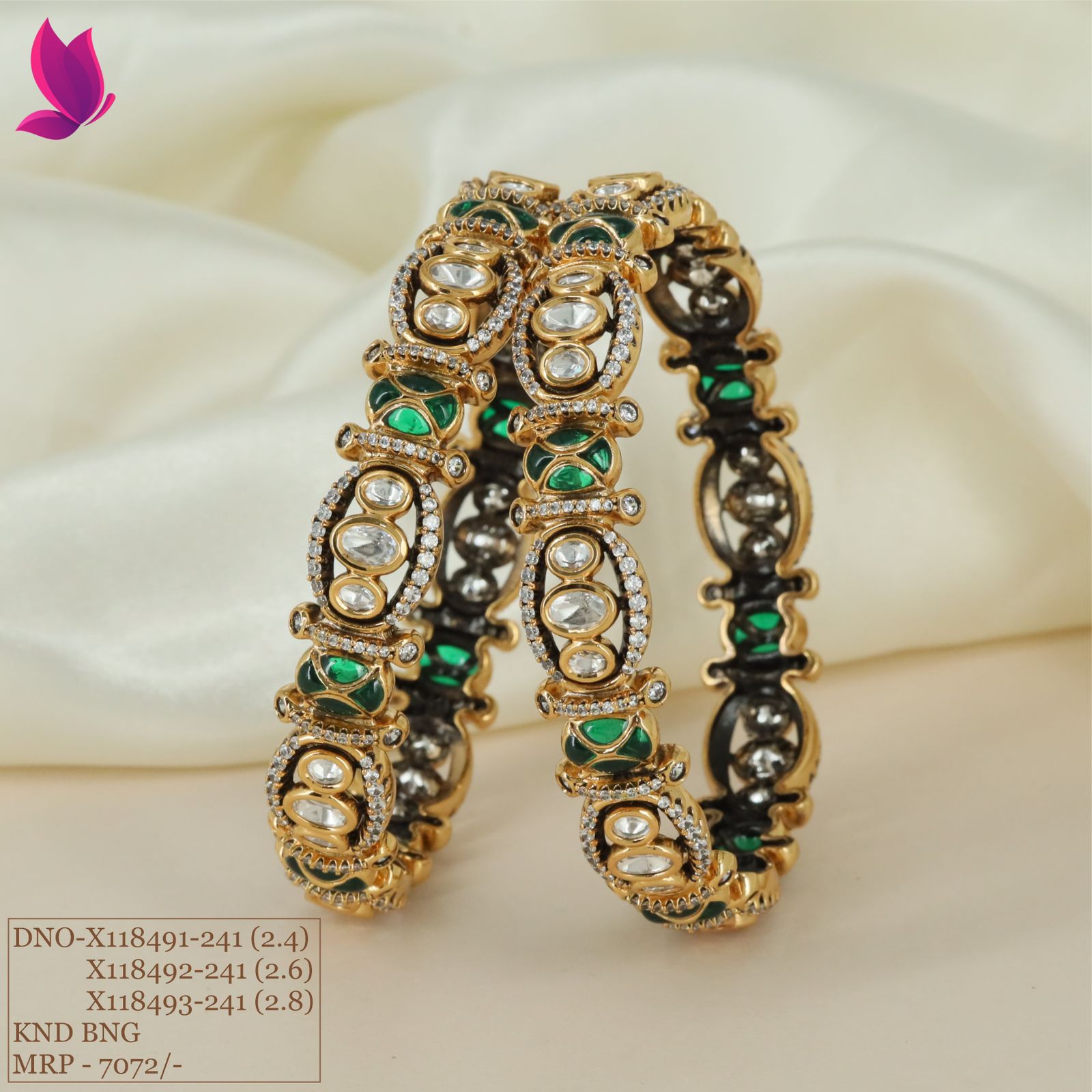 Handcrafted Bridal Bangles & Traditional Kadas - Sri Kannika Bangles