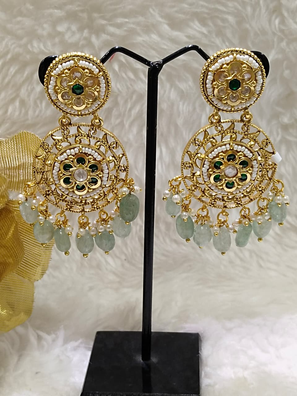 Designer Jhumkas, Chandbalis & Studs - Sri Kannika Bangles